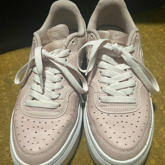 Pink Platform Nike Air Force 1 - LIKE NEW! - Picture 1 of 6